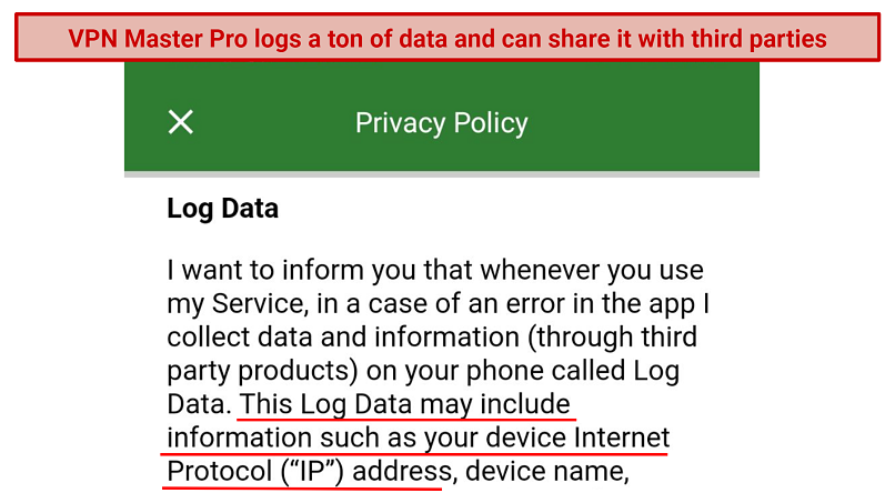 Privacy — Not a Policy You Should Trust